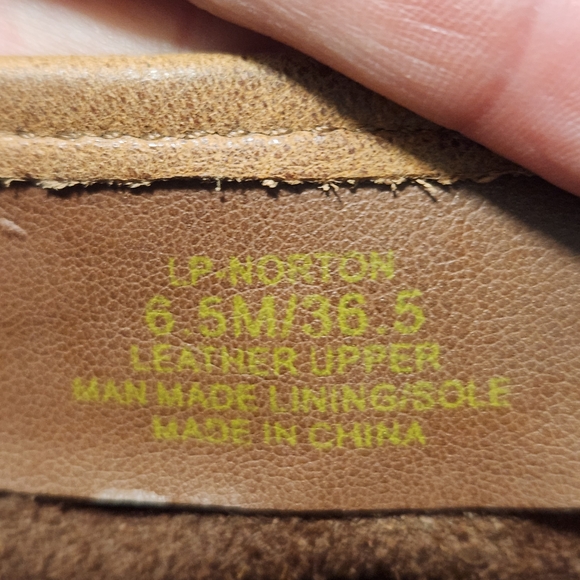 Lucky Brand Women's 6.5M Norton Brown Soft Leather Buckle Ankle Moto Biker Boots - Picture 10 of 11